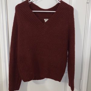 Super cute red sweater! Great for winter! Super comfortable!